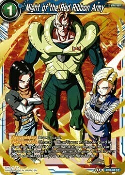 Might of the Red Ribbon Army Card Front