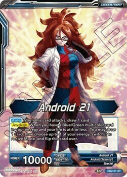 Android 21 // Self-Control Android 21 Card Front