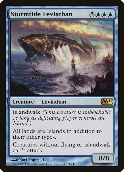 Leviatán marea de tormenta Frente