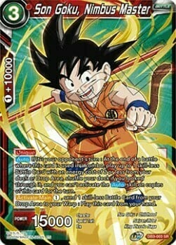 Son Goku, Nimbus Master Card Front