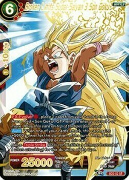 Broken Limits Super Saiyan 3 Son Goku Card Front