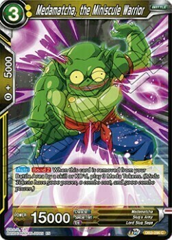 Medamatcha, the Miniscule Warrior Card Front