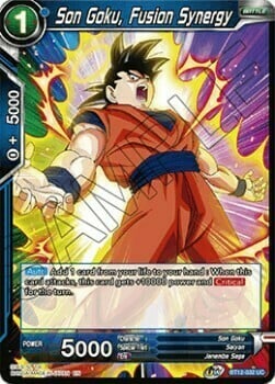 Son Goku, Fusion Synergy Card Front