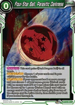 Four-Star Ball, Parasitic Darkness Card Front