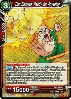 Tien Shinhan, Ready for Anything Card Front