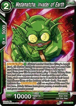 Medamatcha, Invader of Earth Card Front