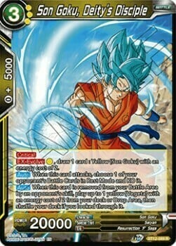 Son Goku, Deity's Disciple Card Front