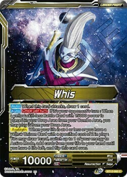 Whis // Whis, Godly Mentor Card Front