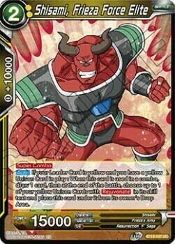 Shisami, Frieza Force Elite Card Front