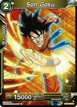 Son Goku Card Front