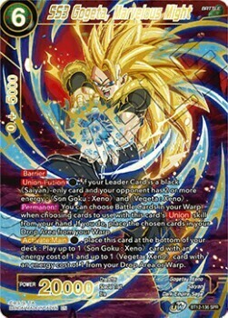 SS3 Gogeta, Marvelous Might Card Front