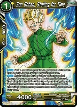 Son Gohan, Stalling for Time Card Front