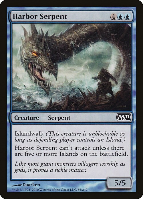 Harbor Serpent Card Front