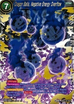 Dragon Balls, Negative Energy Overflow Card Front