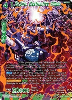 Dr.Uiro, Destructive Villain Card Front