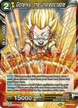Gotenks, the Unpredictable Card Front