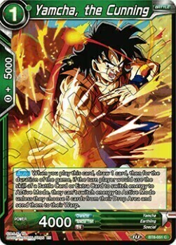 Yamcha, the Cunning Card Front
