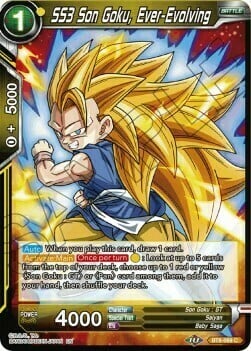 Son Goku SS3, Evoluzione Continua Card Front