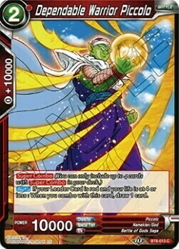 Dependable Warrior Piccolo Card Front