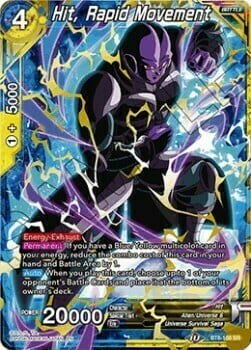Hit, Rapid Movement Card Front