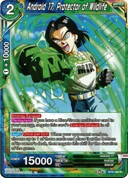 Android 17, Protector of Wildlife Frente