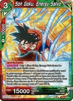 Son Goku, Energy Salvo Card Front