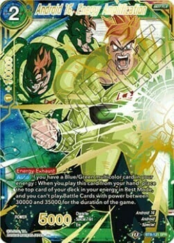 Android 16, Energy Amplification Card Front