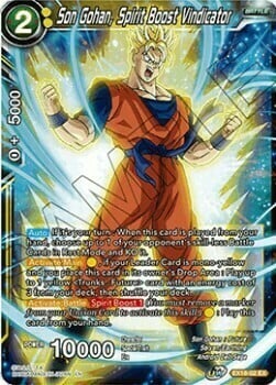 Son Gohan, Spirit Boost Vindicator Card Front