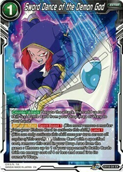 Sword Dance of the Demon God Card Front