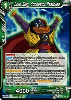 Lord Slug, Conqueror Restored Card Front