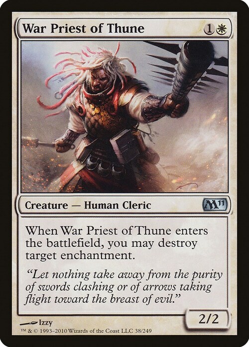 War Priest of Thune Card Front