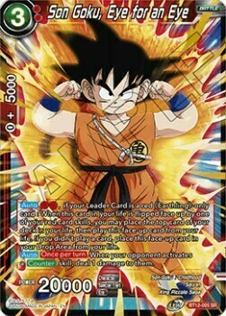 Son Goku, Eye for an Eye Card Front