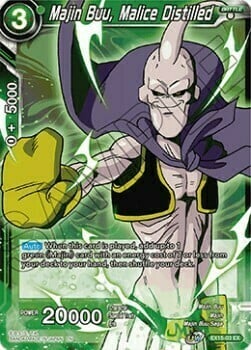 Majin Buu, Malice Distilled Card Front
