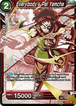 Everybody's Pal Yamcha Card Front