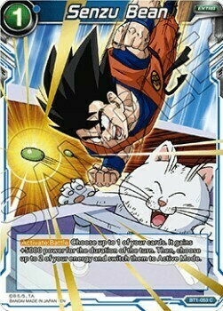 Senzu Bean Card Front