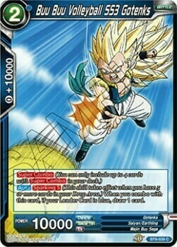 Buu Buu Volleyball SS3 Gotenks Card Front