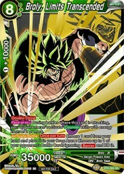 Broly, Limits Transcended Card Front