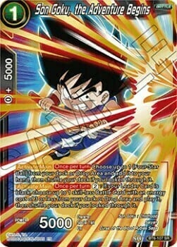 Son Goku, Inizio dell'Avventura Card Front