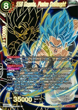 SSB Gogeta, Fusion Onslaught Card Front