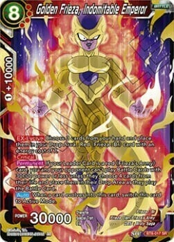 Golden Frieza, Indomitable Emperor Card Front