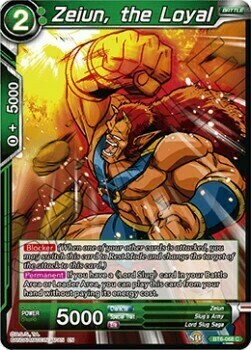 Zeiun, the Loyal Card Front