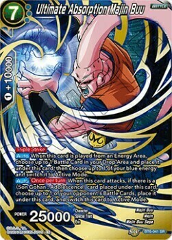 Ultimate Absorption Majin Buu Card Front