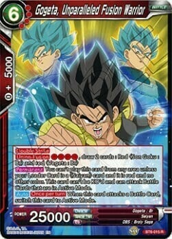 Gogeta, Unparalleled Fusion Warrior Card Front