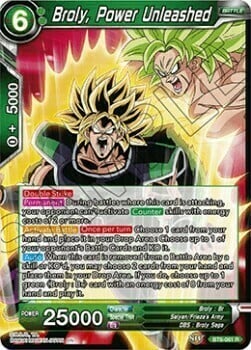 Broly, Power Unleashed Card Front