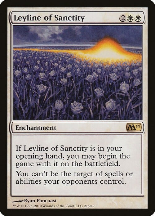 Leyline of Sanctity Card Front