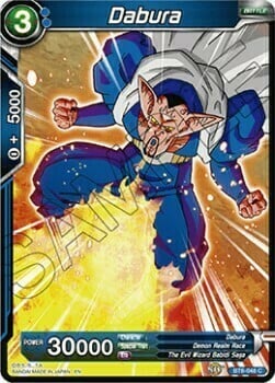 Dabura Card Front