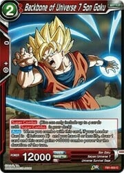 Backbone of Universe 7 Son Goku