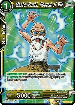 Master Roshi, Forged of Will Card Front