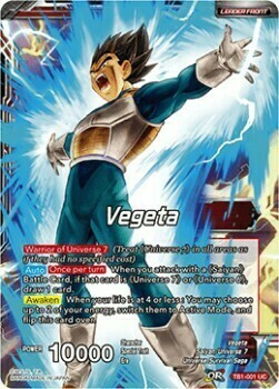 Vegeta // Saiyan Bond Vegeta Card Front