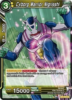 Cyborg Warrior Nigrisshi Card Front